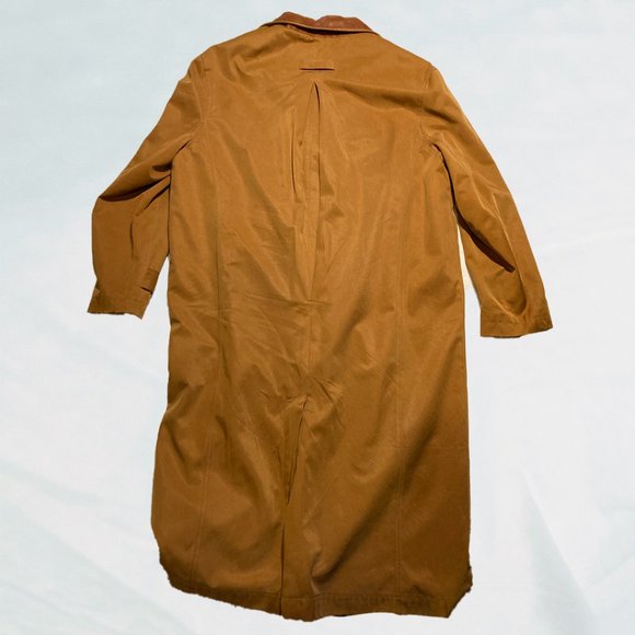 Orvis Signature Collection Brown Trench Coat - Picture 2 of 15